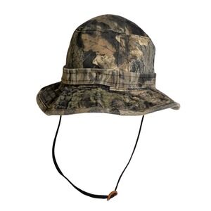 Cabelas Bucket Hunting Hat Men's Size XL Mossy Oak Camo Insulated Outdoor Hunter